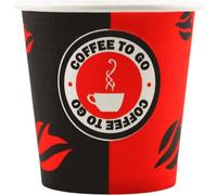 KURTT - 1000 tasses à expresso - 120 ml - gobelet jetable - gobelet à emporter résistant à la chaleur - recyclable - cacao - gobelet à boisson pour espresso - Espresso - Gobelets à boire - Café - Thé