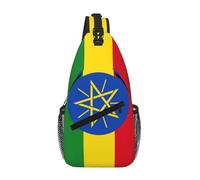 kurue Drapeau de l'Éthiopie pour homme et femme Sac à dos à bandoulière antivol Sac de poitrine Sac de poitrine Sac à dos Sac à dos Sac à dos Sac à dos Sac à dos Sac à dos Sacoche pour