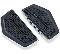 Kuryakyn 5908 Motorcycle Foot Control Component: Hex Folding Boards for Driver or Passenger Floorboards, Chrome, 1 Pair