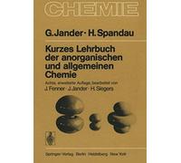 Kurzes Lehrbuch Der Anorganischen Und Allgemeinen Chemie