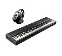 Kurzweil KAE1-LB Piano Stage Noir 88 touches + casque Keepdrum