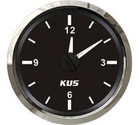 Kus Horloge au format 12 heures avec rétroéclairage, 52 mm, 12 V/24 V