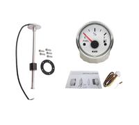 KUS Jauge de niveau de carburant 0-190 ohms avec rétroéclairage 0-190 ohms de niveau de carburant Unité d'émission 100 mm de long 5 trous pour voiture et camion