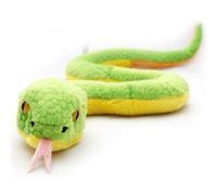 Kuscheltiere.biz Mamba Peluche serpentine verte Serpent en peluche Mambo - Doudou xbiz