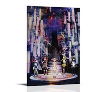 KUSDPKAJC Puella Magi Madoka Magica Anime Art Poster décoratif sur toile, art mural, pour salon, chambre à coucher, impression murale, décoration moderne, pour salle familiale, 30 x 45 cm