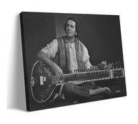 KUSDPKAJC Ravi Shankar Poster Peinture décorative sur toile Art mural pour salon, chambre à coucher, art mural, impression d'image moderne, décoration de salle familiale, 60 x 90 cm