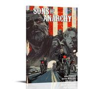 KUSDPKAJC Sons of Anarchy Art Poster peinture décorative sur toile pour salon, chambre à coucher, art mural, impression d'image moderne, décoration de salle familiale, 20 x 30 cm