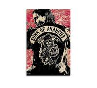 KUSDPKAJC Sons of Anarchy Poster Peinture décorative sur toile Art mural pour salon, chambre à coucher, art mural, impression d'image moderne, décoration de salle familiale, 20 x 30 cm