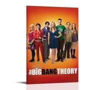 KUSDPKAJC The Big Bang Theory Fanart Poster Peinture décorative sur toile Art mural pour salon, chambre à coucher, art mural, impression d'image moderne, décoration de salle familiale, 20 x 30 cm