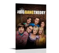KUSDPKAJC The Big Bang Theory Series Fan Art Poster Peinture décorative sur toile Art mural pour salon, chambre à coucher, art mural, impression d'image moderne, décoration de salle familiale, 30 x 45