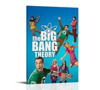 KUSDPKAJC The Big Bang Theory Series Fanart Poster Peinture décorative sur toile Art mural pour salon, chambre à coucher, art mural, impression d'image moderne, décoration de salle familiale, 20 x 30
