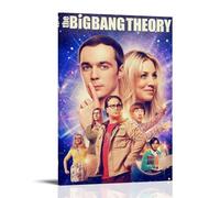 KUSDPKAJC The Big Bang Theory Tv Art Poster décoratif sur toile pour salon, chambre à coucher, art mural, impression d'image moderne, décoration de salle familiale, 30 x 45 cm