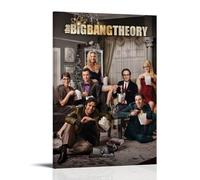 KUSDPKAJC The Big Bang Theory Tv Cast Poster décoratif sur toile Art mural pour salon, chambre à coucher, art mural, impression d'image moderne, décoration de salle familiale, 30 x 45 cm