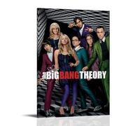 KUSDPKAJC The Big Bang Theory Tv Fan Art Poster Peinture décorative sur toile Art mural pour salon, chambre à coucher, art mural, impression d'image moderne, décoration de salle familiale, 20 x 30 cm