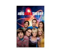 KUSDPKAJC The Big Bang Theory Tv Fanart Poster Peinture décorative sur toile Art mural pour salon, chambre à coucher, art mural, impression d'image moderne, décoration de salle familiale, 50 x 75 cm
