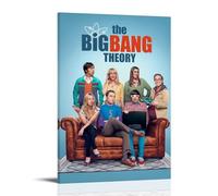 KUSDPKAJC The Big Bang Theory Tv Poster décoratif sur toile Art mural pour salon, chambre à coucher, art mural, impression d'image moderne, décoration de salle familiale, 40 x 60 cm