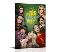 KUSDPKAJC The Big Bang Theory Tv Series Art Poster décoratif sur toile pour salon, chambre à coucher, art mural, impression d'image moderne, décoration de salle familiale, 30 x 45 cm