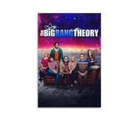KUSDPKAJC The Big Bang Theory Tv Series Poster décoratif sur toile Art mural pour salon, chambre à coucher, art mural, impression d'image moderne, décoration de salle familiale, 20 x 30 cm