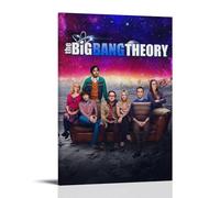 KUSDPKAJC The Big Bang Theory Tv Series Poster décoratif sur toile Art mural pour salon, chambre à coucher, art mural, impression d'image moderne, décoration de salle familiale, 50 x 75 cm