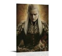 KUSDPKAJC The Lord of The Rings Fanart Poster décoratif sur toile Art mural pour salon, chambre à coucher, art mural, impression d'image moderne, décoration de salle familiale, 50 x 75 cm