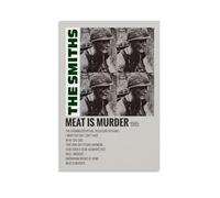 KUSDPKAJC The Smiths Meat Is Murder Poster décoratif sur toile pour salon, chambre à coucher, art mural, impression photo, décoration moderne, décoration de salle familiale, 60 x 90 cm