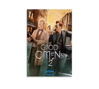 KUSDPKAJC TV Good Omens Art Poster Peinture décorative sur toile Art mural pour salon, chambre à coucher, art mural, impression d'image moderne, décoration de salle familiale, 20 x 30 cm