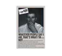KUSDPKAJC Whatever People Say Iam Poster décoratif sur toile pour salon, chambre à coucher, art mural, impression photo, moderne, décoration de salle familiale, 20 x 30 cm