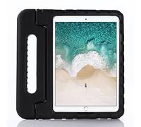 KUSEZJK Étui pour Tablette Apple iPad 10.2 2020 & 2019, Coque de Protection du Support de Poignée Convertible Test de Choc, Étui pour Tablette Légère pour Enfants (Noir)