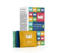 Kusmi Tea - Coffret "Kusmi Infusions" - Assortiment de Thés Bio - Idée Cadeau Homme et Femme - Infusions Aromatisées, Hibiscus, Rooibos - Fabriqué en France - 24 Sachets - 8 Recettes Délicieuses