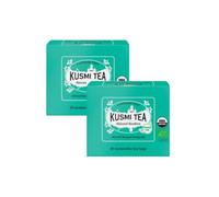 Kusmi Tea® | Infusion Rooibos et Amande BIO | Rooibos Sans Caféine et Amande - 2 x 20 Filtres (2 x 40 Gr)
