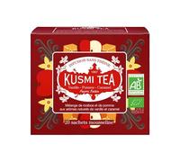 Kusmi Tea Infusion Vanille Pomme Caramel façon tatin Bio 20 sachets mousseline 40g