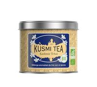 Kusmi Tea - Kashmir Tchaï Bio - Thé Noir Biologique Aromatisé à l'Anis, Cardamome, Cannelle, Gingembre et Clou de Girofle - Boîte Thé Métal 100g - Quantité pour environ 50 Tasses