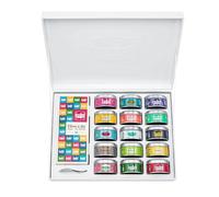 Kusmi Tea - La Collection Coffret Cadeau - 15 Recettes Emblématiques + 100 Filtres à Thé + Cuillère à Thé - Thés Noirs, Verts, Blancs et Tisanes Bio - Idée cadeau fête des mères - 15 boîtes de 25g