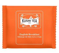 KUSMI TEA - PETIT DÉJEUNER ANGLAIS BIO - Boîte de sachets de thé enveloppés (50)