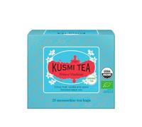 Kusmi Tea - Prince Wladimir Bio - Thé noir aromatisé agrumes, vanille et épices - Boîte thé de 20 sachets mousseline