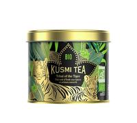 Kusmi Tea - Tchaï of the Tiger - Thé Noir Indien Biologique avec Épices - Chai - Thé Noir Aromatisé - Créé en Collaboration avec WWF - Boîte en Métal 100g - Quantité pour environ 50 Tasses