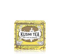 Kusmi Tea - Thé vert parfumé au jasmin - 20 sachets mousseline - 44 g