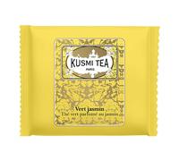 KUSMI TEA - VERT JASMIN BIO - Boîte de sachets de thé enveloppés (50)