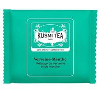 KUSMI TEA - VERVEINE BIO MENTHE - Boîte de sachets de thé enveloppés (100)