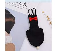 KUSO Couches réutilisables et lavables pour Perroquet, Robe Kimono, vêtements pour Oiseaux, perruches, calopsittes, Conures, cacatoès, aras africains (Taille M, Noir)