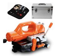 KUSOLE Machine à souder, Ensemble de Machine à souder à Coin Chaud à Ascension Automatique, utilisé pour Le scellement par chevauchement du revêtement géomembrane. Steelwheels-110V