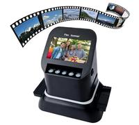 KUSOLE Scanner de Films Professionnel 22 MP pour Films 35 mm et Moyen Format 120 mm, avec Grand écran LCD 4,3 Pouces pour numériser des négatifs et des Diapositives en Haute résolution.
