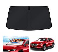KUST Windshield Sun Shade for Mazda CX-9 2016-2024 2025 CX9 Accessories Sunshade Window Sun Visor Protector Foldable Blocks UV Rays Keep Your Car Cool