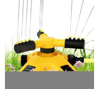 Kustimantu Arroseur de Jardin | Système d'Arrosage Extérieur,Outil d'Arrosage Extérieur pour Grandes Surfaces avec Rotation Complète pour et Animaux