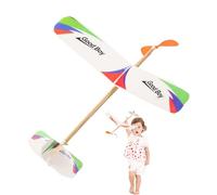 Kustimantu Avion planeur, jeu de modèles d'avion pour , jouet éducatif précoce avec propulsion en caoutchouc pour garçons et filles à partir de 3 ans