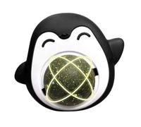 Kustimantu Balles de lickball pour chats, boules ministres pour chats d'intérieur | Jouet ludique à mordre pour chaton - Jouet pour brossage des dents - Forme de pingouin pour chaton