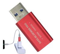 Kustimantu Bloqueur de données USB C avec boîtier en d'aluminium | Protecteur Stable avec Charge Rapide pour appareils PC et téléphones au Travail