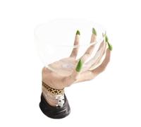 Kustimantu Bol à Bonbons Halloween - Support de Bol à Snacks avec Main de Sorcière et Soucoupe,Panier De Stockage Décoratif Pour Bureau Pour Halloween Maison Hantée Anniversaire Mariage Réunions