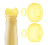 Kustimantu Bouchons pour Bouteilles de Soda,Protège-Bouchons en Silicone pour Gourdes - Scellage Hermétique pour Usage en Intérieur Extérieur Plage École Fête