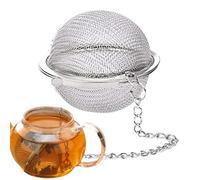 Kustimantu Boule à Thé - Passoire Culinaire En Acier Inoxydable | Filtre À Thé En Maille Fine Pour Matcha Café Cocktail Cuisine Voyage Camping Maison